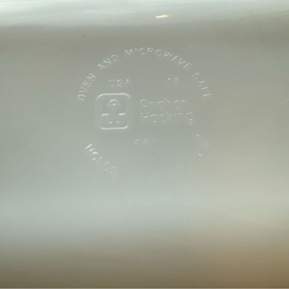 Vintage Anchor Hocking Harvest Vegetables 1 Quart Loaf Pan Dish - Picture 10 of 11